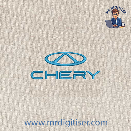 Chery embroidery design