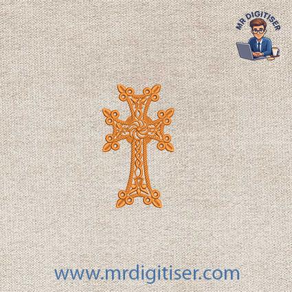 Cross2 embroidery design