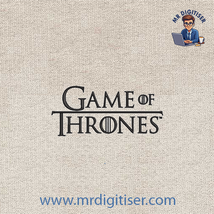 Game of thrones embroidery design