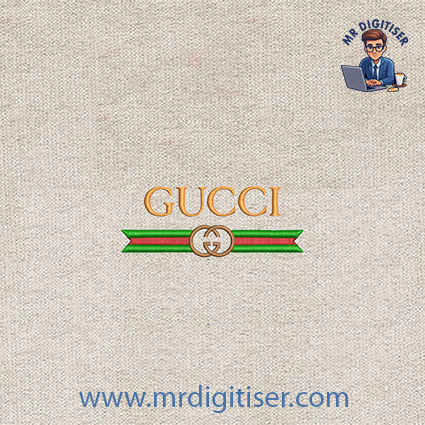Gucci embroidery design