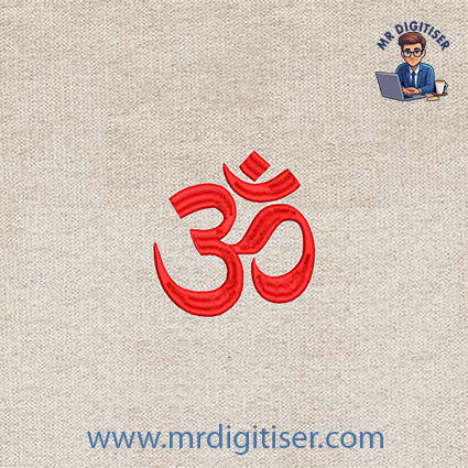 Karma embroidery design