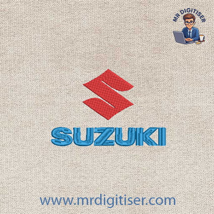 Suzuki embroidery design