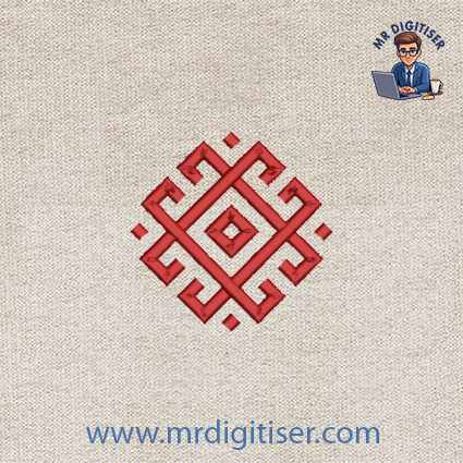 The Old Russian pattern embroidery design