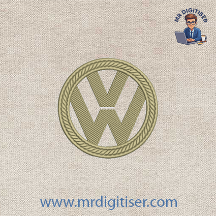 VW embroidery design