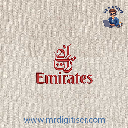 Emirates embroidery design