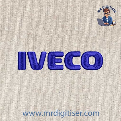 IVECO embroidery design
